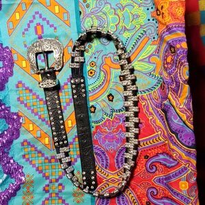 Bling,Bling,Bling Cowgirl Belt
